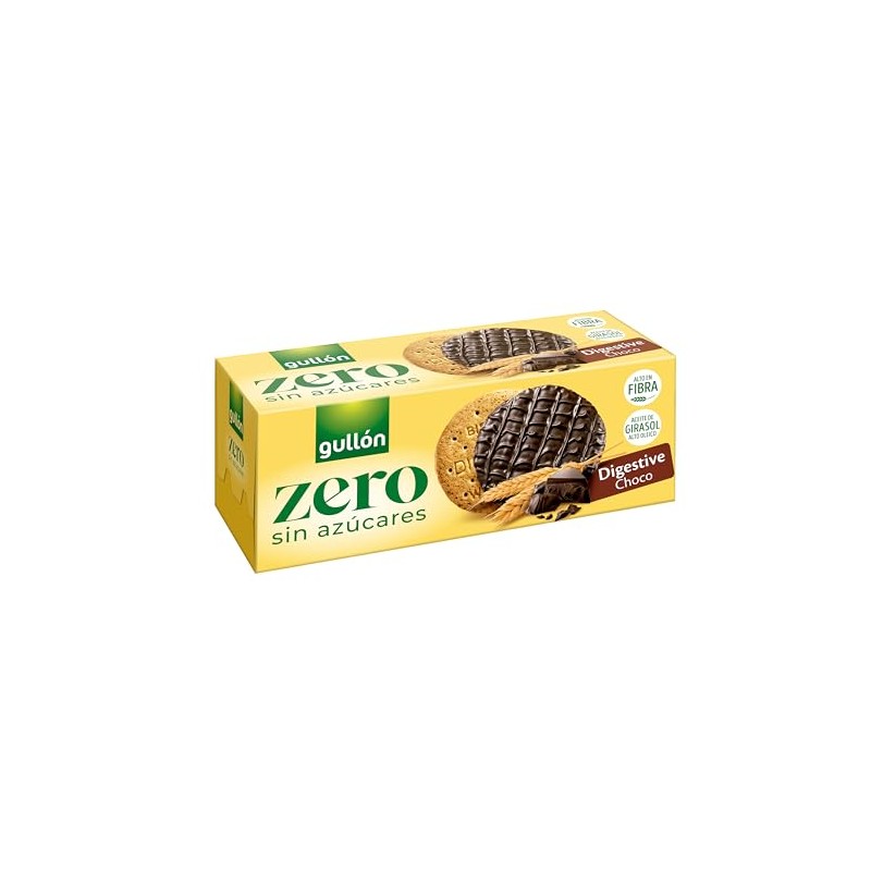 Gullón Galletas Digestive Choco Sin Azúcar 270 G
