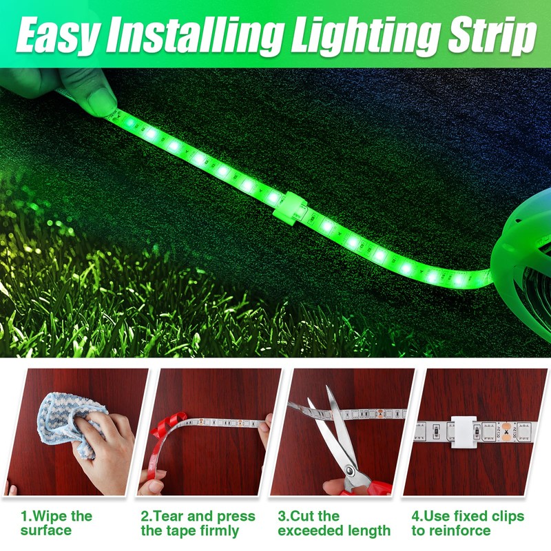 Yeenoon LED Boat Lights 32.8ft (2 Rolls of 16.4ft), LED