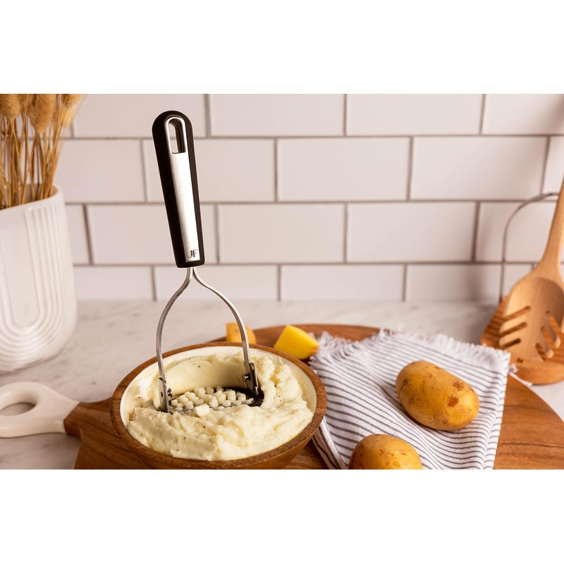 Jeanne Fitz Foldable Potato Masher, Stainless Steel