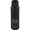 Dynamic Tools 3/8-Inch Drive 6 Point Metric, 10-Millimeter Deep Length,