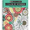 Brain Games - Color by Number: Stress-Free Coloring (Green)