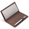 HISCOW Supple Leather Checkbook Cover with Free Divider - Italian