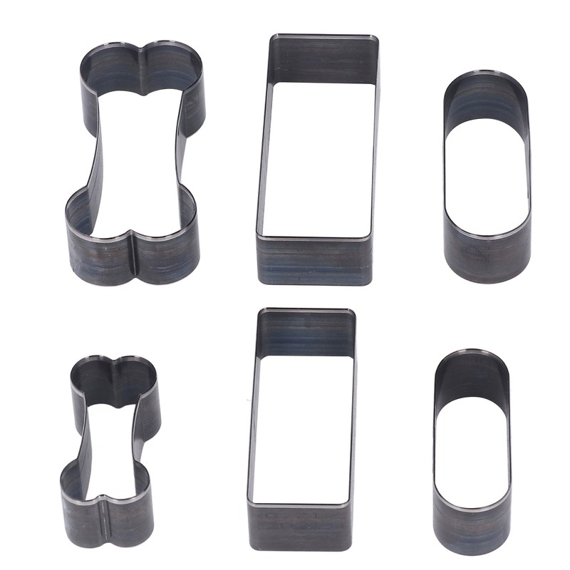 6PCS Cutting Dies Set Leather Craft Punch Hollow Cutter Tool