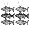 Stay Salty Fish Car Air Freshener 6 Pack Scented with