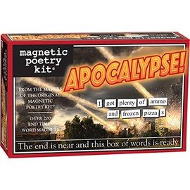 Magnetic Poetry - Apocalypse Kit - Words for Refrigerator - Write Poems and Letters on The Fridge - Made in The USA