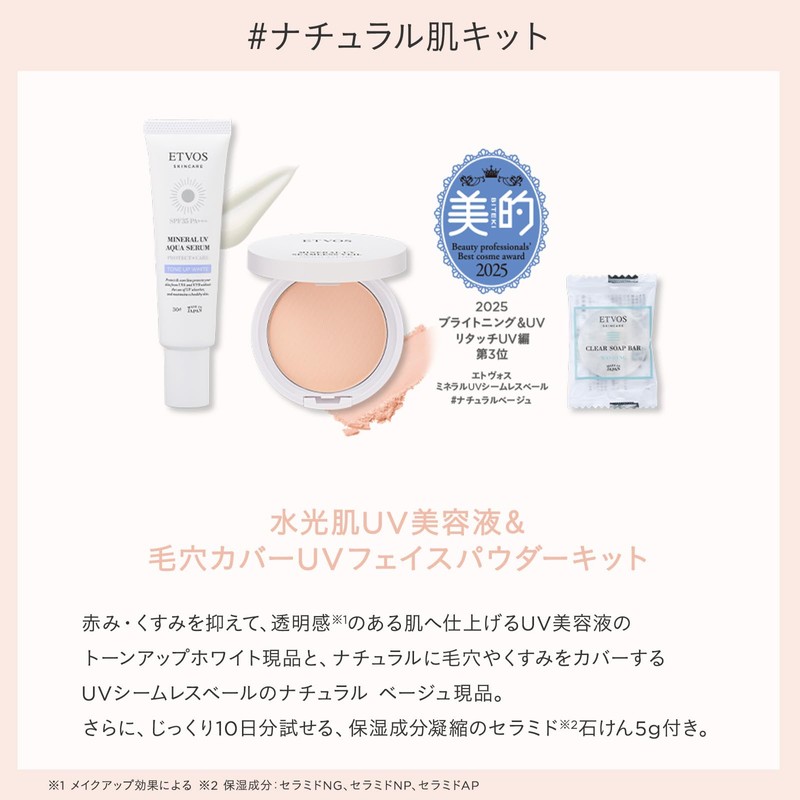 ETVOS Protect & Care Limited Kit #Natural Skin