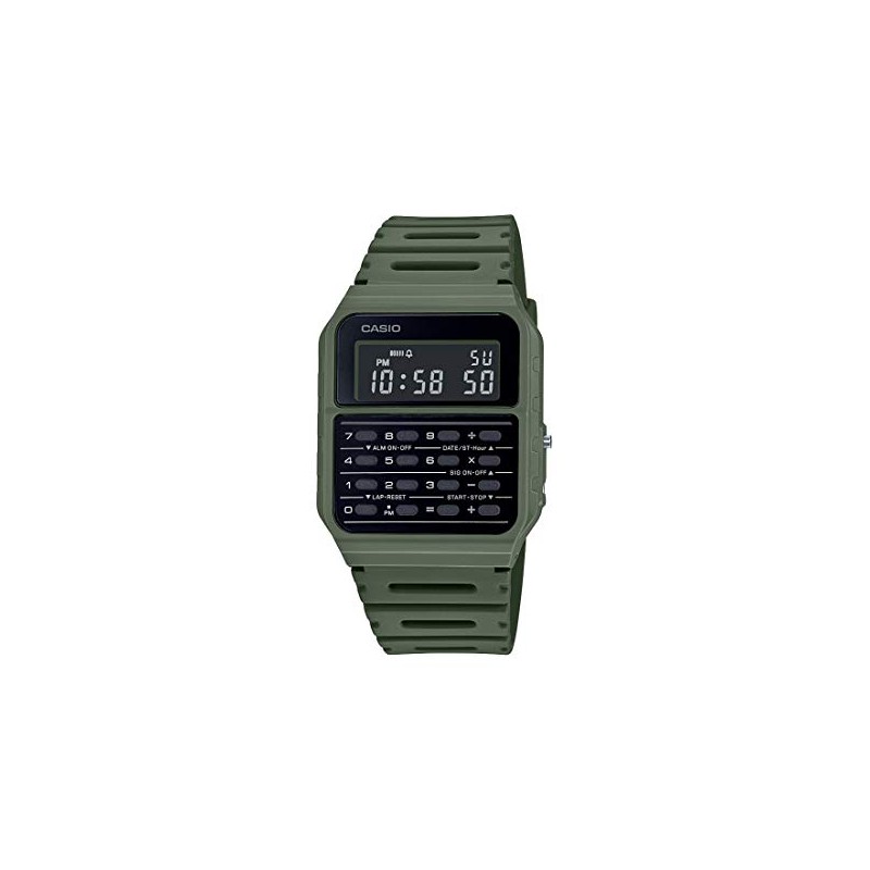 Casio CA53W Vintage Series | Green | Data Bank |