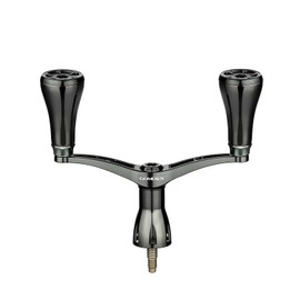 Gomexus CY82 Reel Handle, Shimano Spinning Reel, Double Handle, Stella, Naski, Twin Power, Replacement, 3.2 inches (82 mm), Titanium Handle Knob Included, Squid, Sea Bass, Fishing, Light Game, Left