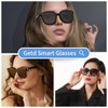 GetD Wireless Bluetooth Glasses for Men Women,Polarized Sunglasses Smart Glasses