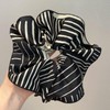 Lemeilleur 2PCS Oversized Jumbo Silk Chiffon Scrunchies for Women Hair