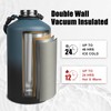 ABOTOCUP 64oz Water Bottle, Powder Coated, Stainless Steel Insulated Water