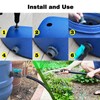 Rain Barrel Spigot Kit with an Hole Saw Include PVC