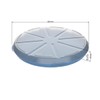 elastoreuse Practical pizza box 'ToGo' in transparent/black, brown, blue, green