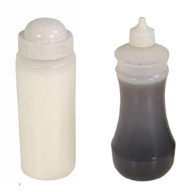 Salt Shaker & Vinegar Bottle Set Fish Chip Shop Takeaway Cafe Zodiac Sunnex (Vinegar and Salt (2 Bottles))