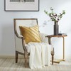 GIGIZAZA Velvet Gold Cushion Covers 45x45, Cozy Soft Square Cushion