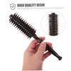 Healeved 2pcs Bristle Hair Comb Handle Styling Brush for Curly