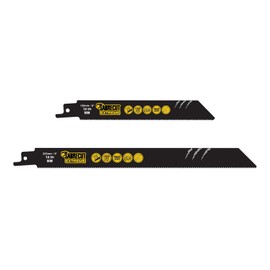 2 x SabreCut SCRSK2BF 150 mm 225 mm 14 TPI S922BF S1122BF Reciprocating Saw Blades for Fast Wood and Metal Cutting Compatible with Bosch Dewalt Makita and Many Others