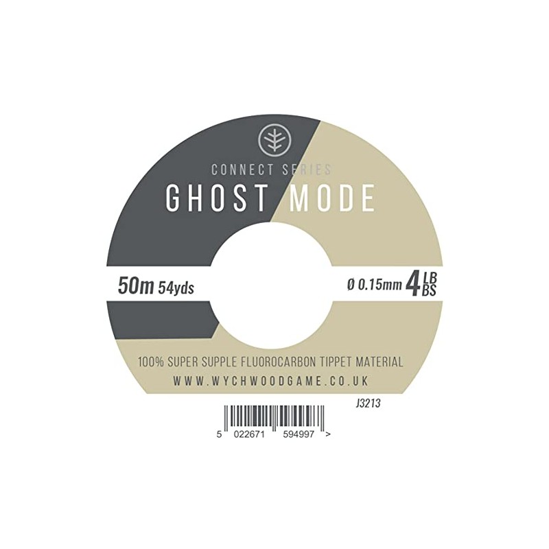Wychwood Ghost Mode Flourocarbon Tippet 50m 0.20mm 8lb