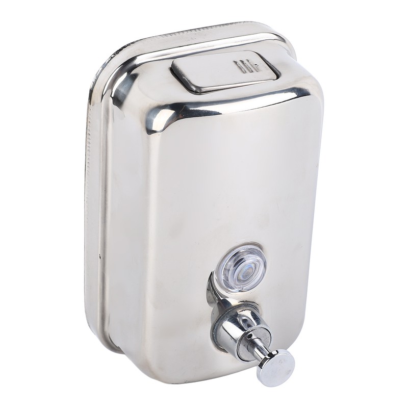 Soap Dispenser Stainless Steel Wall Mounted Manual Soap Dispenser for