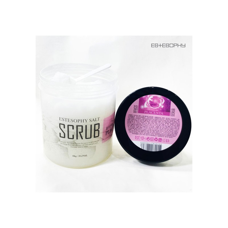Estesophie Salt Body Scrub Placenta 1000g / 에스테소피 솔트 바디