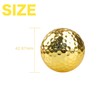 VIEAURA Golf Balls, Gold, Set of 5, Gold Color, Presents,
