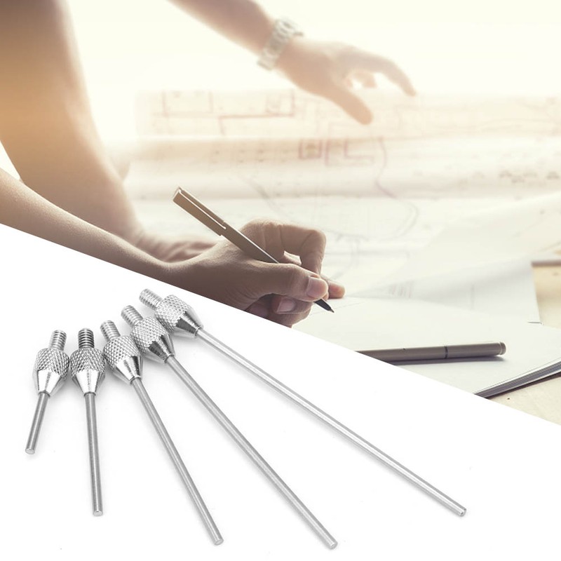 5pcs L10/20/30/40/50 Test Indicator Contact D1.5mm Dial Indicator Needle Probe