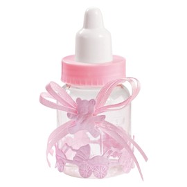 Baby Bottle Pink 4 x 9 cm (Pack of 3)