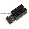 ATX 4 8P Up Angled Adapter 32P To 16P 600W