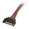 Cable Matters 3-Pack 15 Pin SATA Power Extension Cable 8