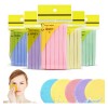 Pack de 60 Esponjas Faciales Comprimidas Para Limpieza y Desmaquillado