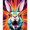 Tucocoo Easter Bunny Paint by Numbers for Kits,Abstract Oil Painting