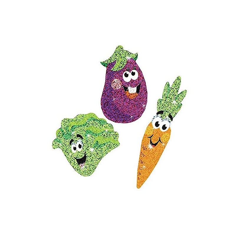 Veggie Friends Sparkle Reward Stickers