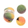 jojofuny 1Roll Gradient Hand Knitting Wool Yarn Approx for DIY