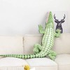 LERORO Alligator Stuffed AnimalCrocodile Plush Toy 39 Inch Large Big