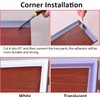 39 - Inch Collapsible Shower Water Guard: Splash Barrier, Threshold