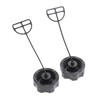 bowarepro 2Pcs Fuel Tank Cap Brushcutter Strimmer Trimmer Grass Brush