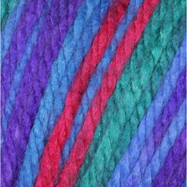 Caron Simply Soft Stripes Yarn, 5oz, Gauge 4 Medium, 100% Acrylic Jersey Shore