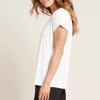Boody Downtime Lounge Top, White / L