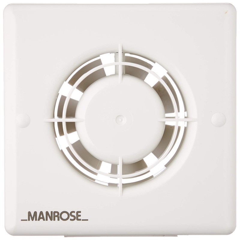 Manrose 100mm (4") XF100H Humidistat Bathroom Fan