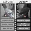 Muslogy Center Console Armrest Cover Compatible with Ford Ranger 2024