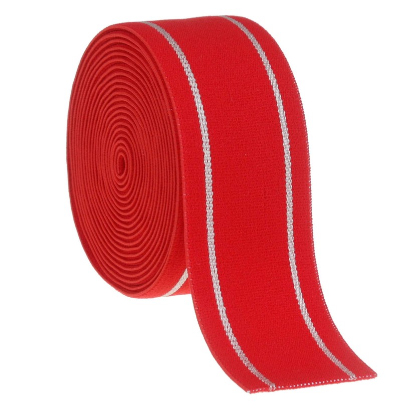 COTOWIN Nylon elástico suave (rojo, 1.5 pulgadas)