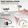 12 Pack 4 Inch LED Can Lights Retrofit Recessed Lighting,