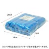 Disposable Polyethylene Shoe Cover, Blue, 100 Count WS6650