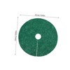 Kisangel 10pcs Grass Cloth Non-Woven Tree Mulch Shield Tree Root