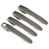 NewYall Set of 4 Chrome Front Rear Left Right Side