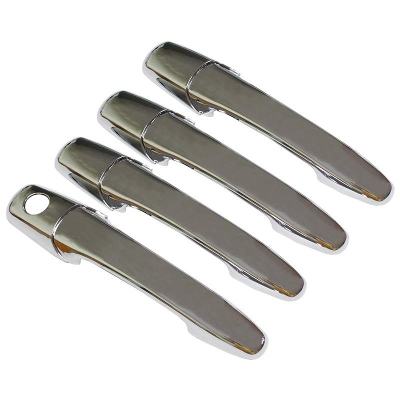 NewYall Set of 4 Chrome Front Rear Left Right Side