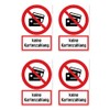 Stickers: 112.5 x 75 mm, Pack of 4 – No
