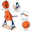 WYJREES Corn Sheller Hand Crank, Steel Corn Cob Thresher with