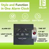 Baldr Digital Dimmable Projection Clock Ceiling Constant Adjustable Time Projector