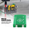 Laser Target Board, Laser Magnetic Target with Reflectors, Magnetic Target